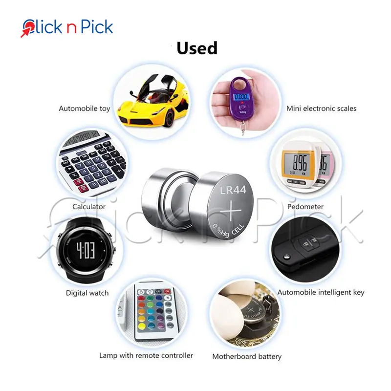 100x AG1 364 Alkaline 1.5v Battery LR60 LR621 SR621W Coin Cell Remote Watch Accessories Phone Smartphone 3