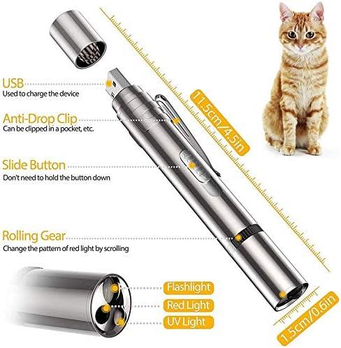 LED Light Pointer Cat Toys - Interactive Chase Cat Dog Toys for Indoor and Outdoor Playing 2