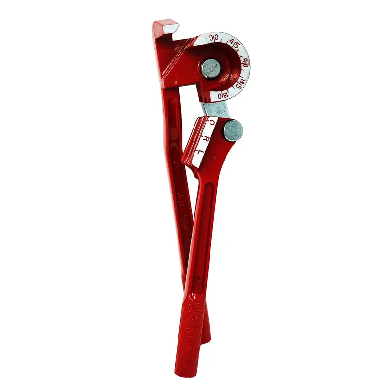 Dapetz Tube Bender 3 in 1 Tubing Bending Tools 6-10mm Manual Pipe Bender For Copper, Aluminum, Brass and Thin Steel Pipes- Red 7