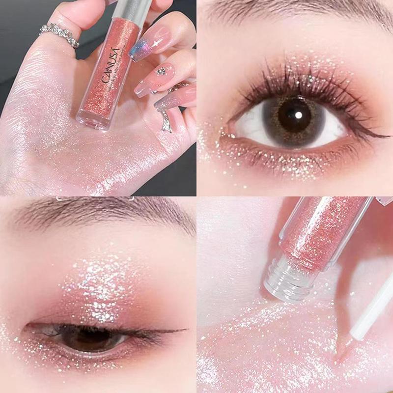 Product Introduction of Canusa Liquid Glitter Eyeshadow -  Quick-Drying for Every Face 2g/0.07 FI0z-Makeup Palette -Blend, Cosmetic 7