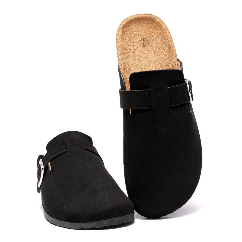 Product Introduction of Women's platform slippers spring and summer new full matching half slippers outdoor flat women's shoes 5