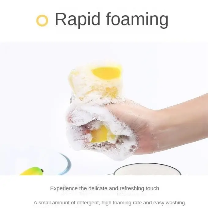 Double-sided Dishes Scrub Sponge, 30pcs Kitchen Accessories Water Absorbent Dishes Sponge, Home Items Kitchen Sponges for Washing Dishes, Household Bundle Cleaning Tool for Pan & Pot, Dishwashing Sponges,Cleaning Supplies 6