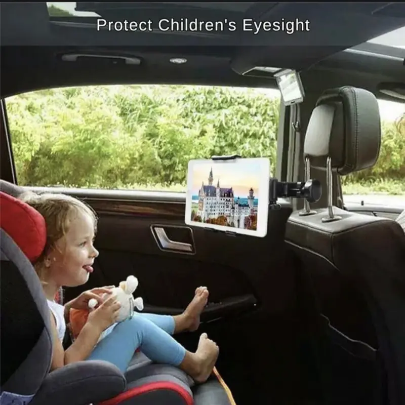 Car headrest tablet holder 0