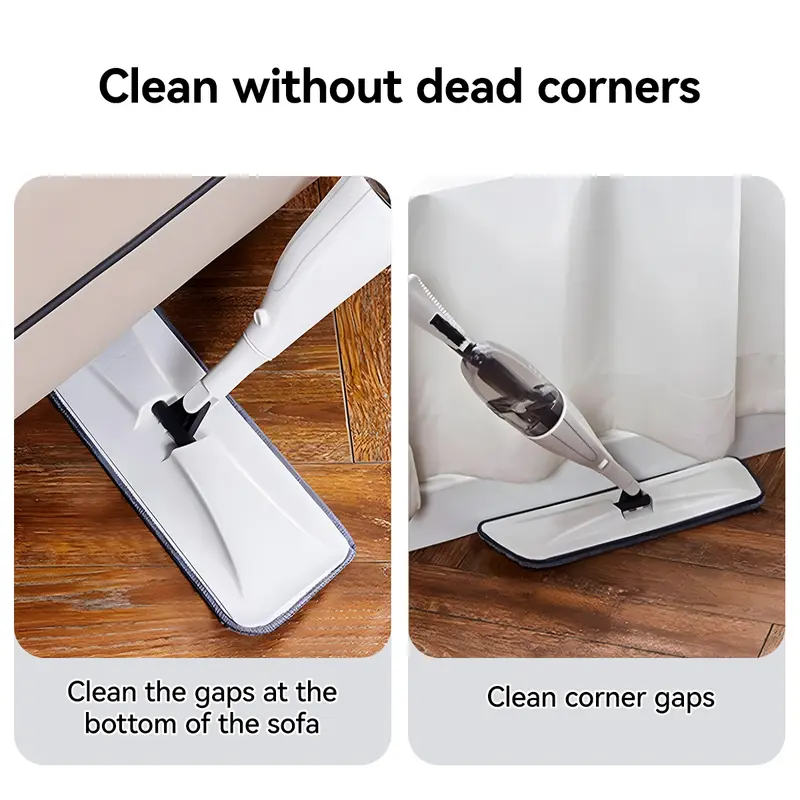 Efficient Floor Cleaning with VegiMax Dry & Wet 2-in-1 Spray Floor Mop - Perfect for Hardwood, Tile, and More! magicmop and  Microfiber Traditional Removable 3