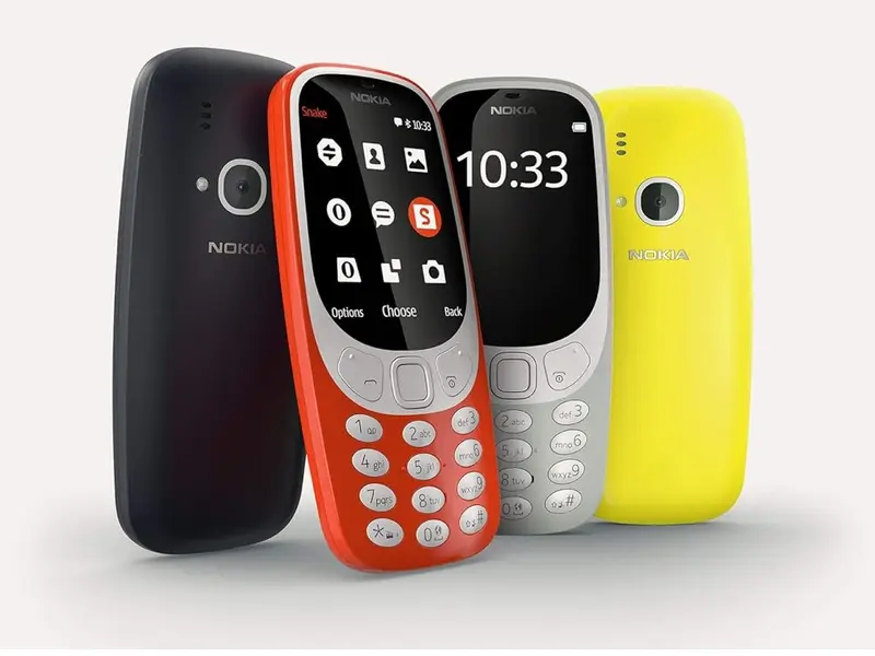 Nokia 3310 16GB Matte Blue Unlocked Feature Phone with Dual Sim, FM Radio, and Long-Lasting Battery - Cellphone, Smartphone Retro Bluetooth Wireless 4