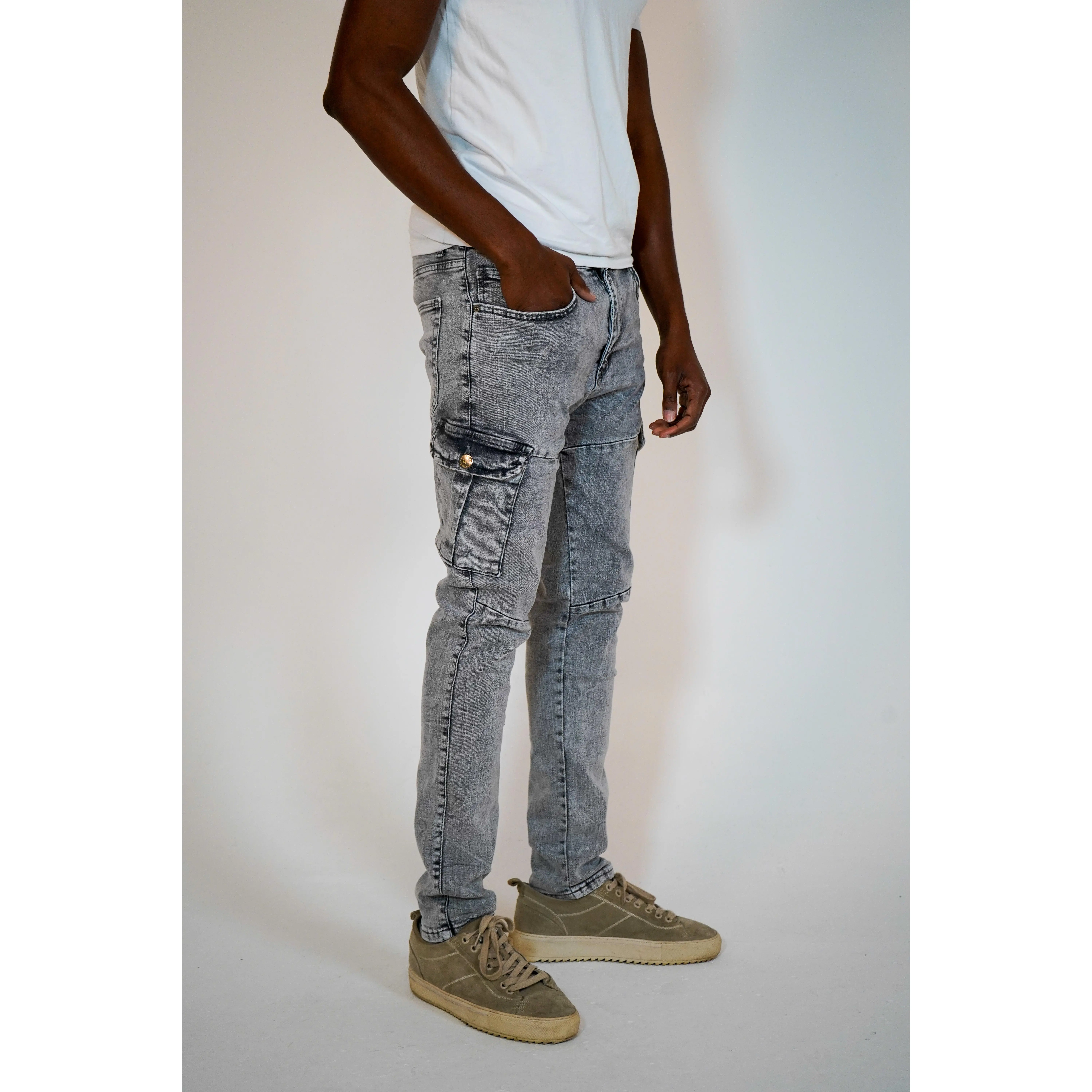 Asphalt Cargo Denim 250