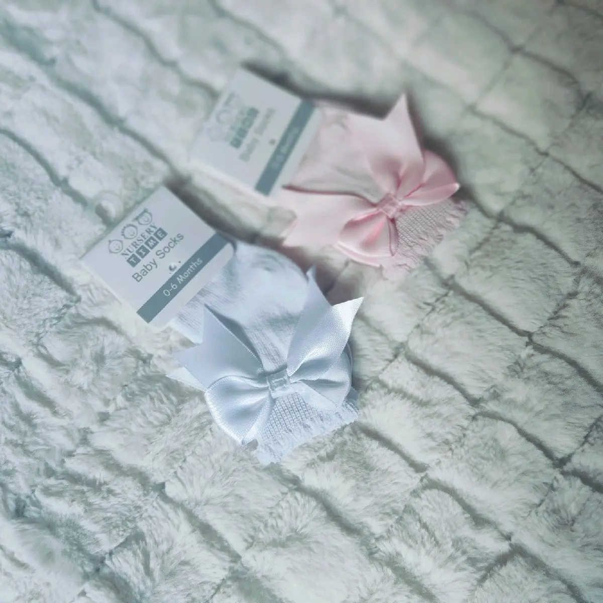 Baby Ankle socks with Bow - Soft and Cozy Infant Socks