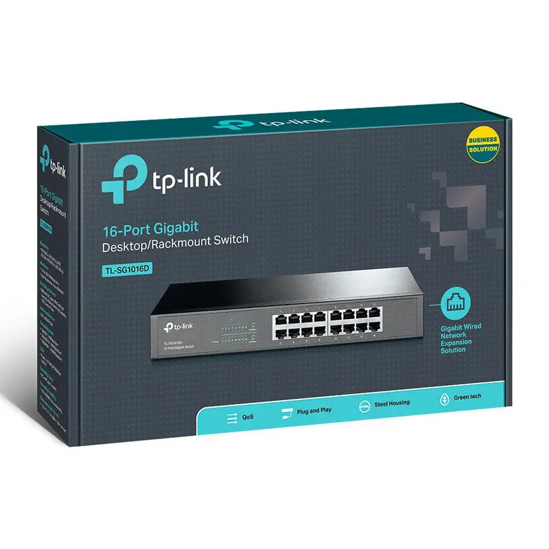 TP-Link 16-Port Gigabit Desktop/Rackmount Network Switch 3