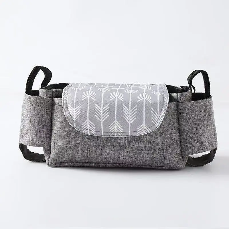 Baby Stroller Storage With Bottle Pockets, Multi-Functional Diaper Organiser Pouch, Baby Carriage, Travel Essentials, Baby Stuff, Baby Essentials, Mother Baby Nappy Organiser, Maternity nappy baby bags caddy baby folding  changing organizer bag hospital 2