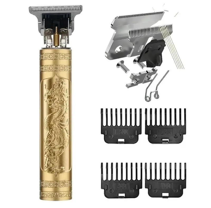 60% off! Professional Men's Hair Clippers & Beard Trimmer - Cordless Electric Shaver Kit for Barber-Grade Grooming (Ideal Christmas Gift) 2