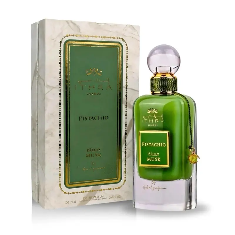 Pistachio Ithra Dubai Musk Eau De Parfum 100ml Unisex by Ard Al Zaafaran