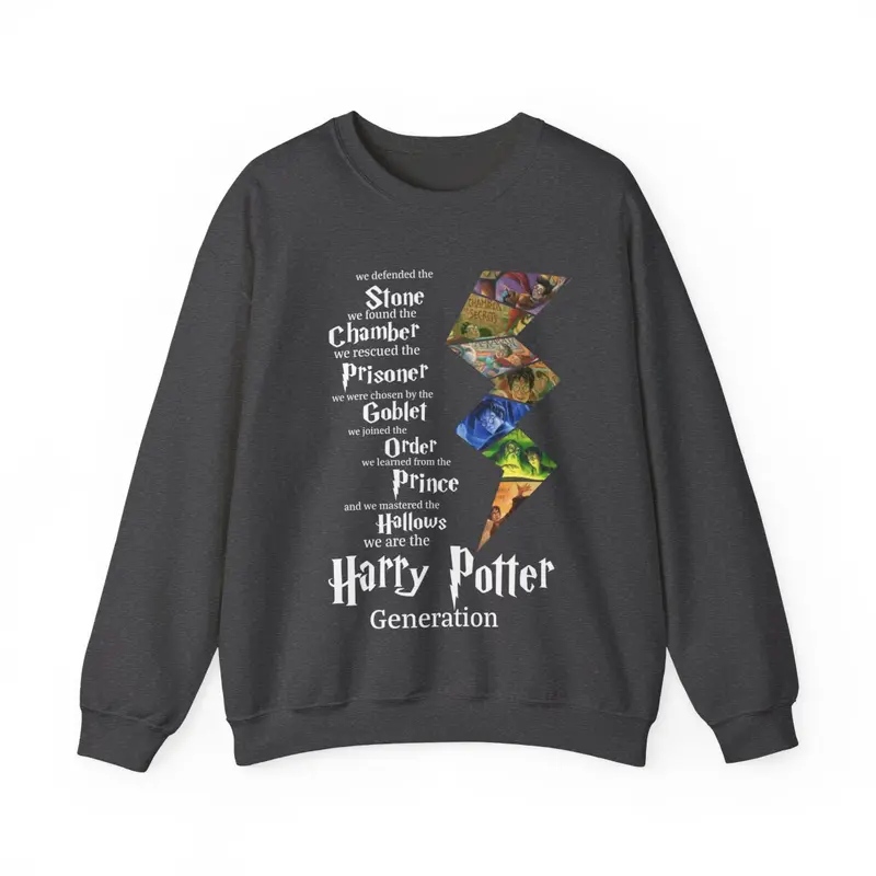Vintage Harry Potter Chapters Sweatshirts, Hogwarts Shirt 3