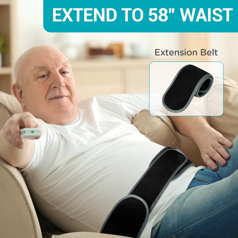 Cordless Back Massager with Heat for Back, Lower Back Massager with 3 Heating Levels, Heating Waist Belt for Period Comfort, Comfort Gift for Mom, Dad 6