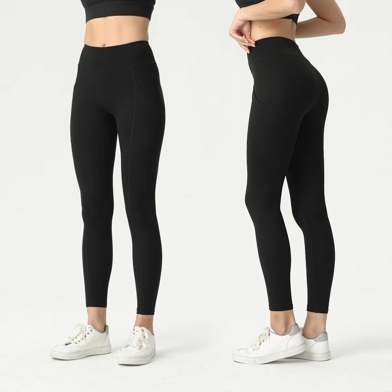 【Curlady】High Waisted Tummy Control Side PocketShaping Training Leggings 3