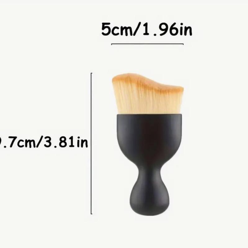 Soft Detailing and Cleaning Brush for Cars, Office, and Home Use - Great for Makeup - Pack Of 2 3