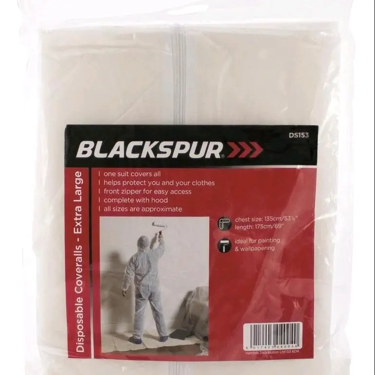 BLACKSPUR DISPOSABLE COVERALLS - EXTRA LARGE 0