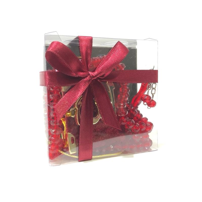 MINI CAR HANGER set bundle  - includes velvet Quran & Tasbeeh 6