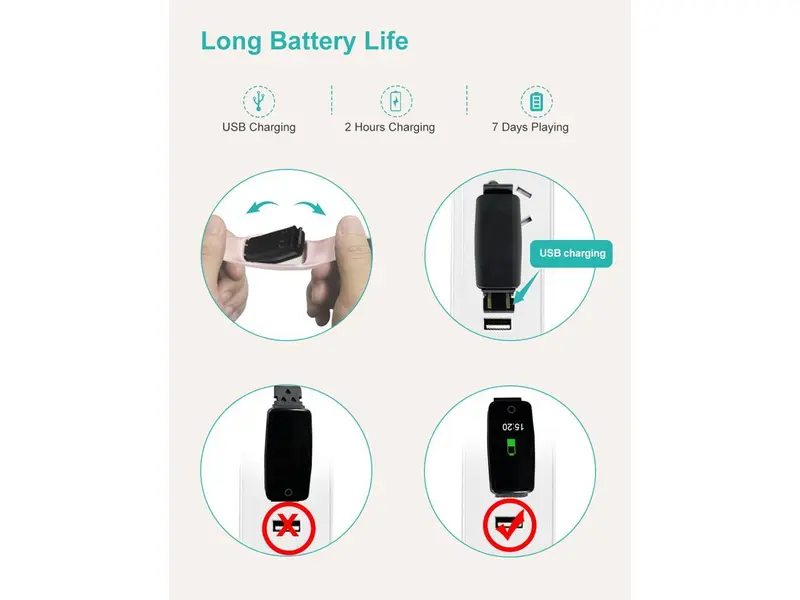 Willful Fitness Tracker Non Bluetooth Simple No App No Phone Needed Waterproof Pedometer Watch with Steps Calories Counter Sleep for Kid's Parents Men, Women 4