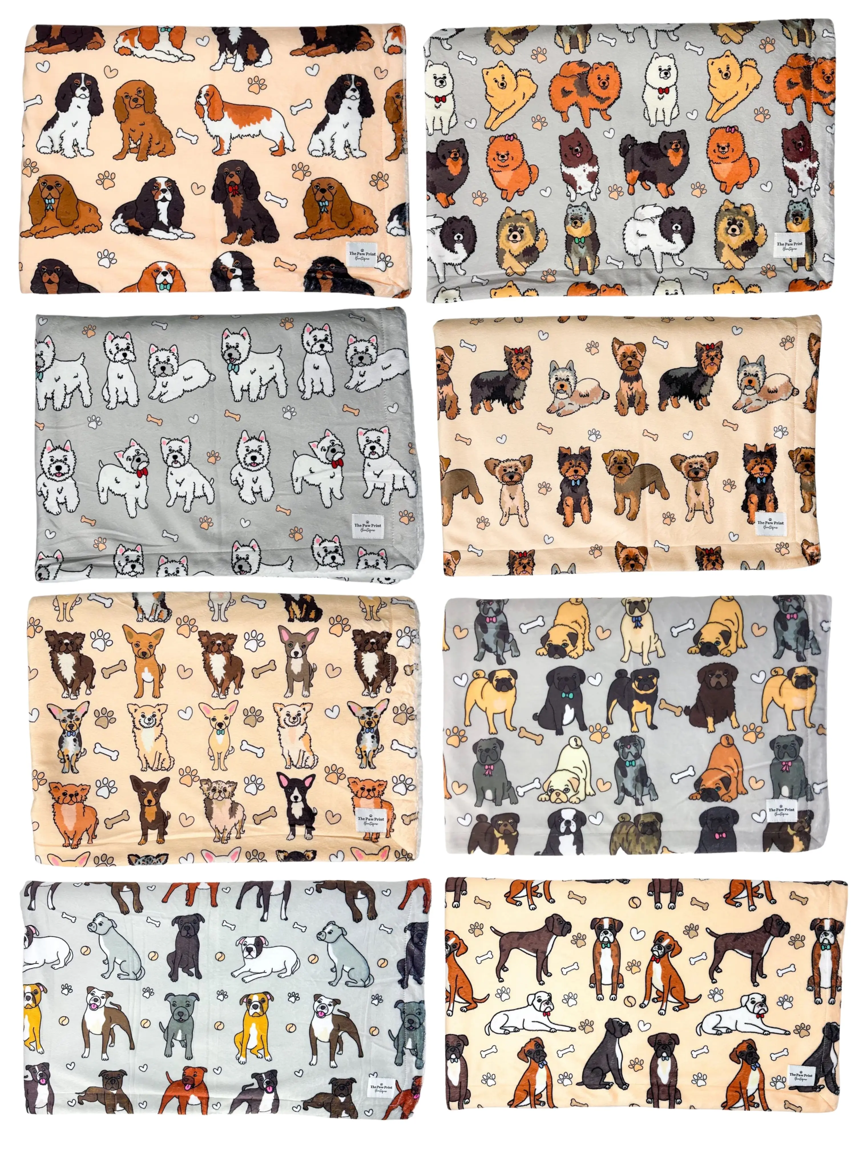 ‘Breed' Dog Blankets