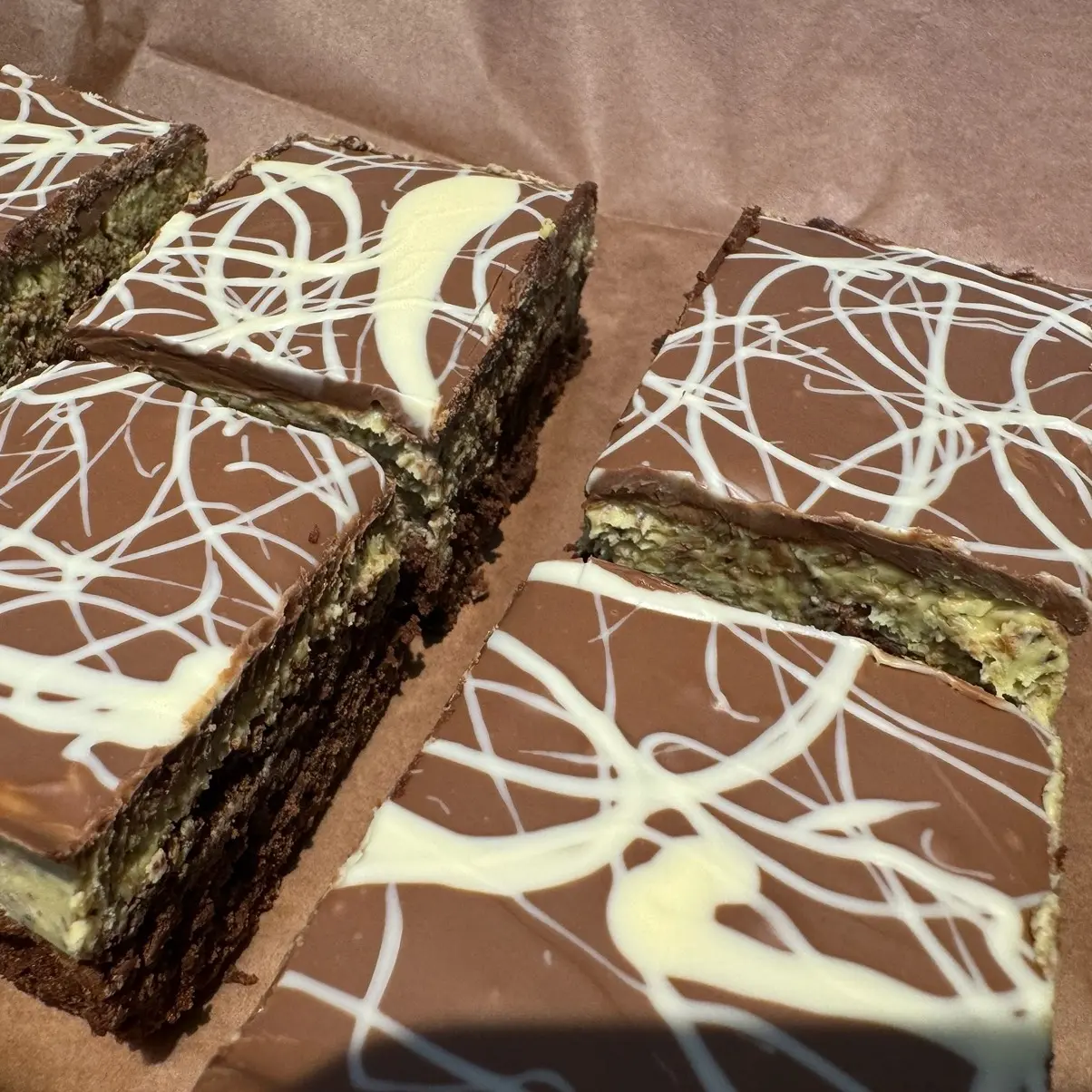 Dubai pistachio brownie