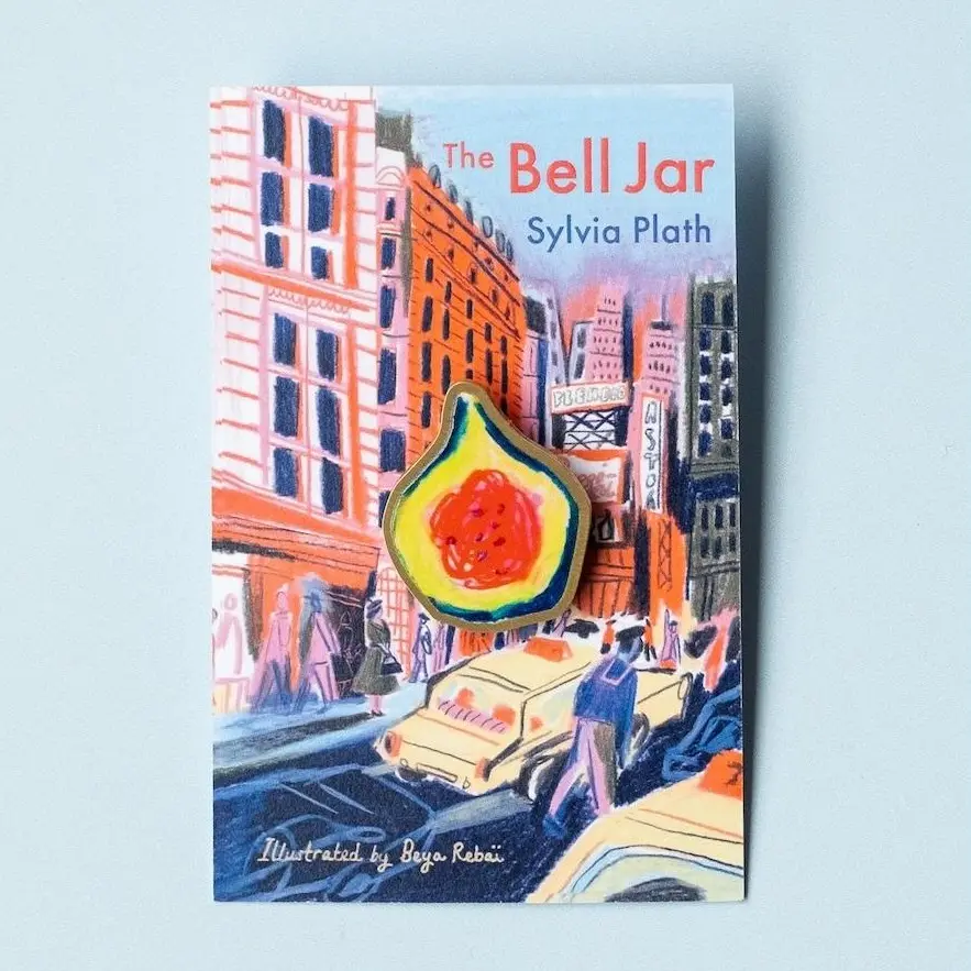 The Bell Jar: Fig Pin Badge
