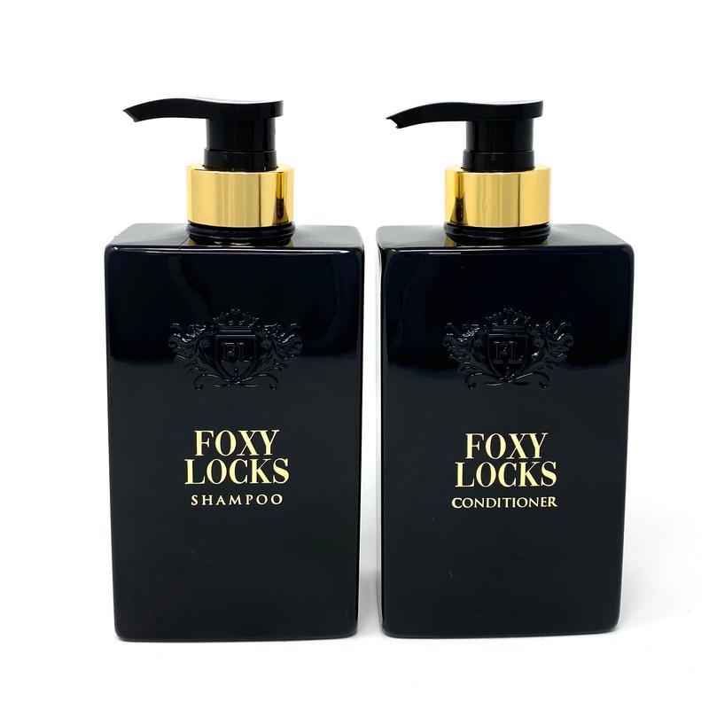 Foxy Locks Luxury Duo Shampoo + Conditioner - Infused with Argan Oil 500ml - Haircare, Daily 2