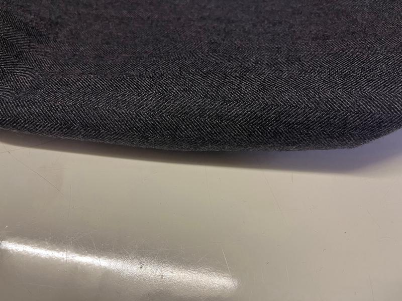 NEW High Class Herringbone Heavy Universal All Wool Made In Huddersfield England Suiting Fabric 2