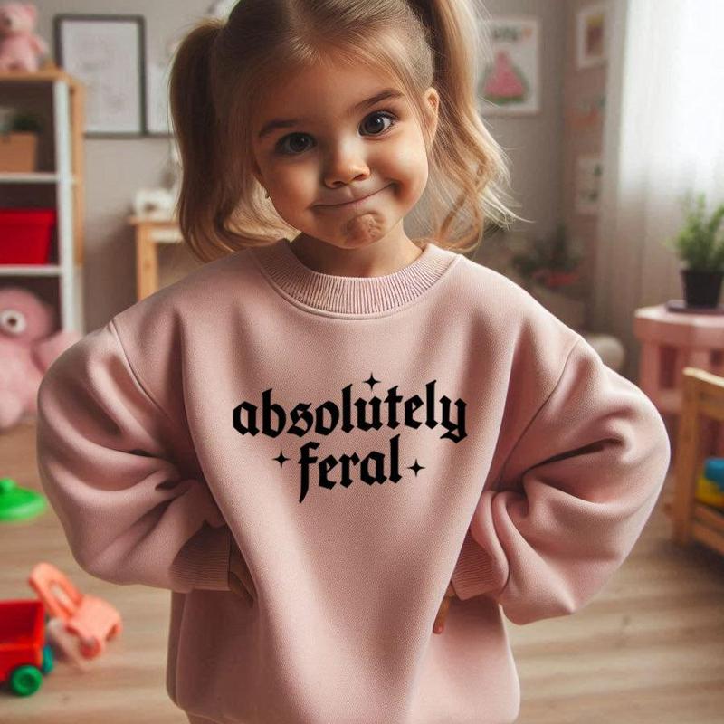 Absolutely Feral Kids Sweatshirt 0