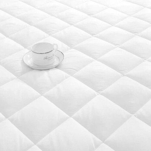 EXTRA DEEP MATTRESS TOPPER LUXURY QUILTED MATRESS PROTECTOR FITTED BED COVER 2