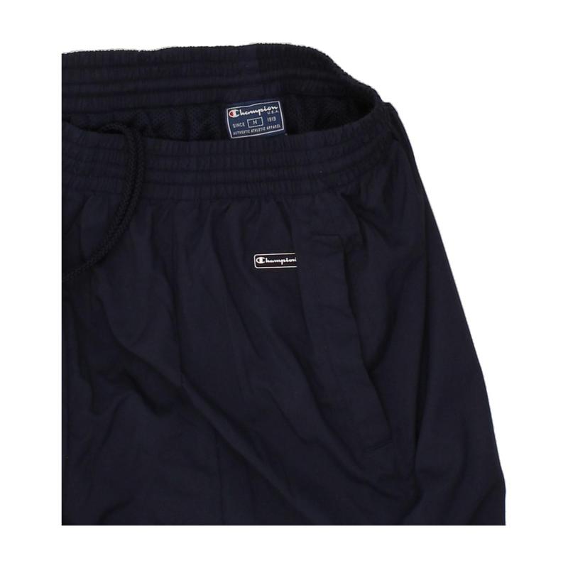 Pre-Owned Vintage CHAMPION Mens Tracksuit Trousers Medium Navy Blue Polyester 3