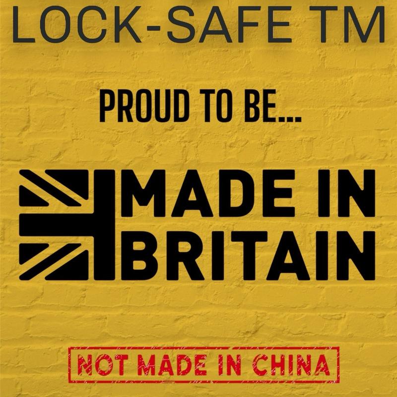 Patio Door Lock - French Door Lock - Security Lock - Lock-SafeTM 6