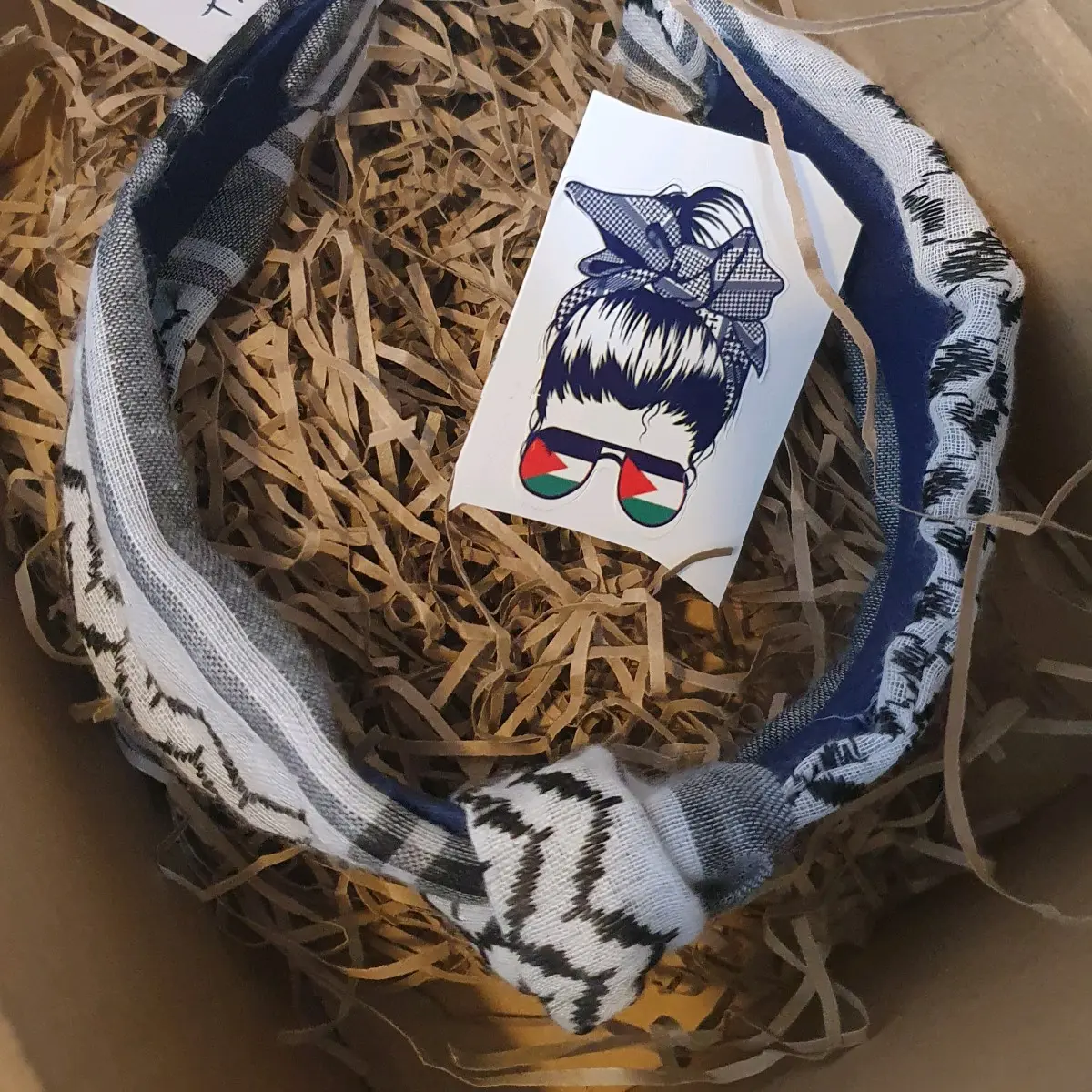 keffiyehscarf twist headband,  palestine headband, keffiyeh, kuffiyeh headband
