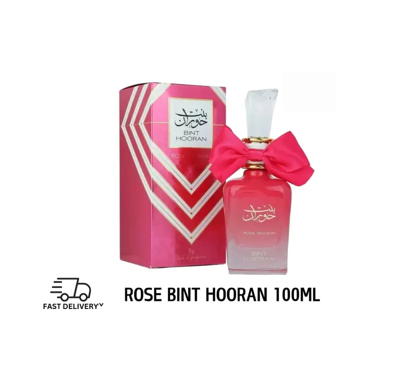 Bint Hooran Rose Passion 100ml Eau De Parfum Spray - 3.4oz New Release For Woman - Dubai Oud Scents 0