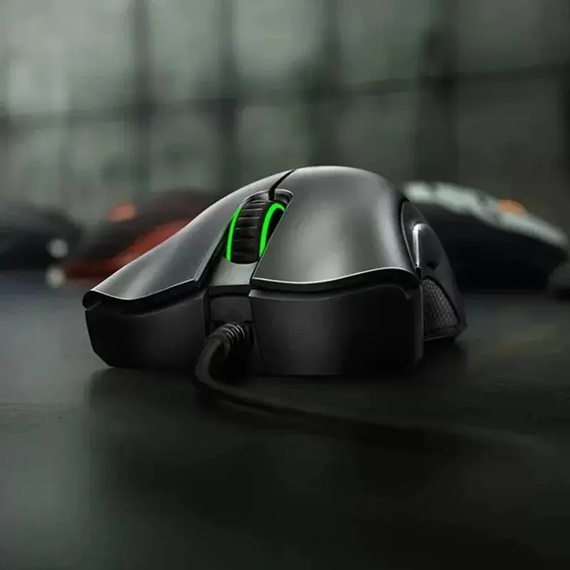 Razer DeathAdder Essential Wired Gaming Mouse / Wired Mice 6400DPI 5 Independently Buttons For Laptop PC Gamer 1