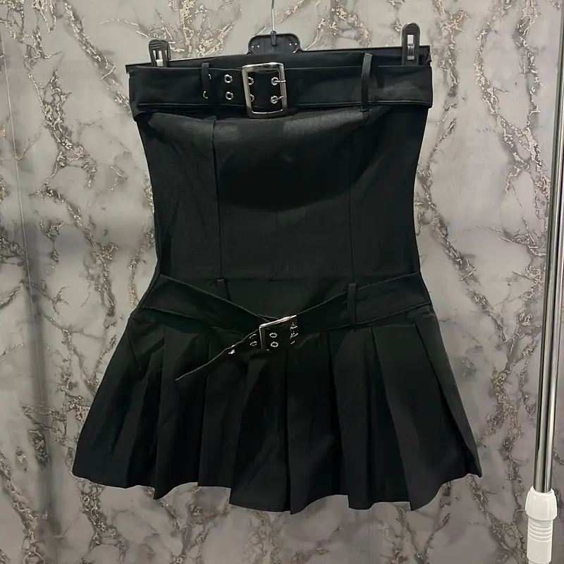 Belted Skort Dress 1