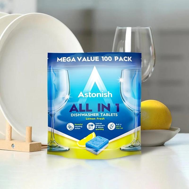 Astonish 42pk All-in-One Dishwasher Tablets 2