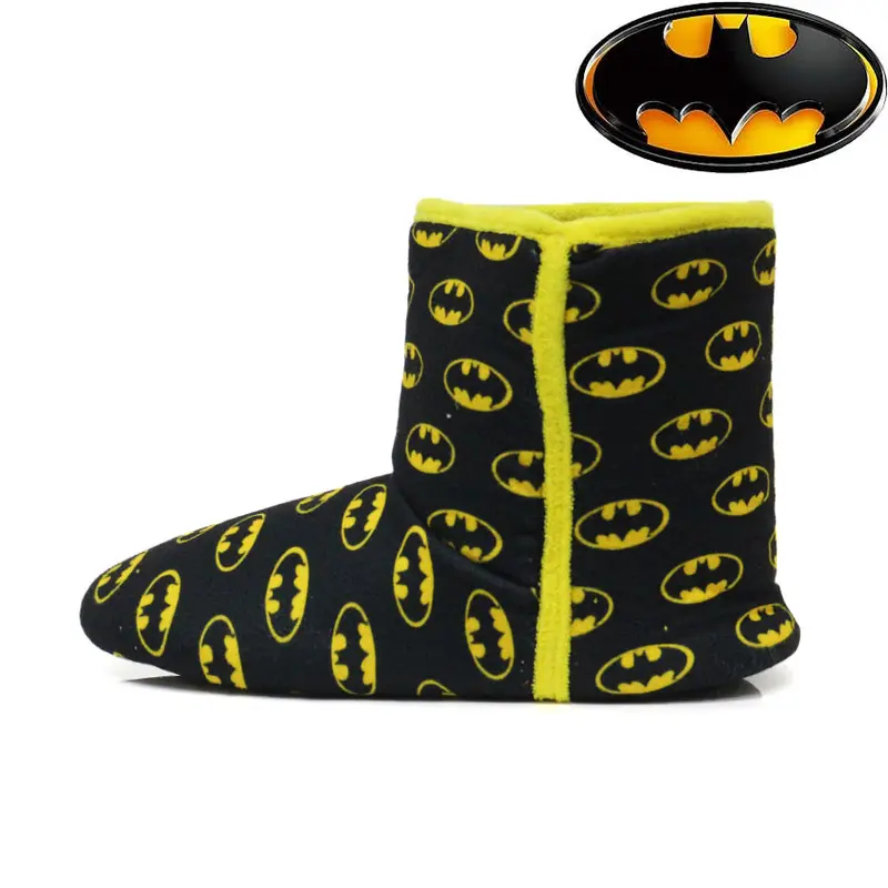 MENS BATMAN SLIPPERS NEW MENS BOYS NOVELTY WARM COMFORT FUR WINTER SHOES 2