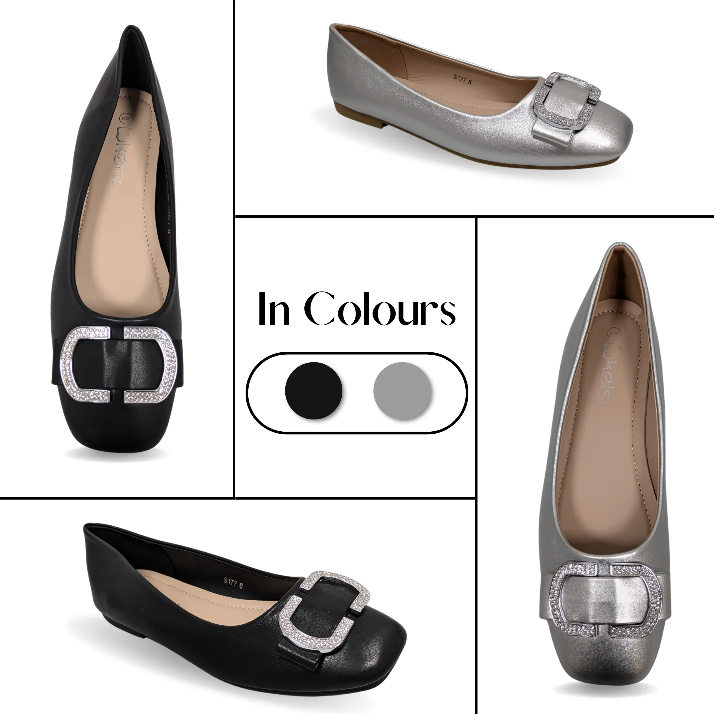 WOMEN LADIES GIRLS FLATS PUMPS DOLLY SHOES SLIP ON PARTY DIMANTEE BUCKLE SPARKLE CRYSTAL GLITTER TRENDY SOFT COMFY FYP FOOTWEAR FLIP FLOP SANDALS SOFT FLATS SUMMER HOLIDAYS WALKING SHOES WORK FORMAL CASUAL EVENING PARTY WEAR COMFORTABLE SIZE 3-4-5-6-7-8