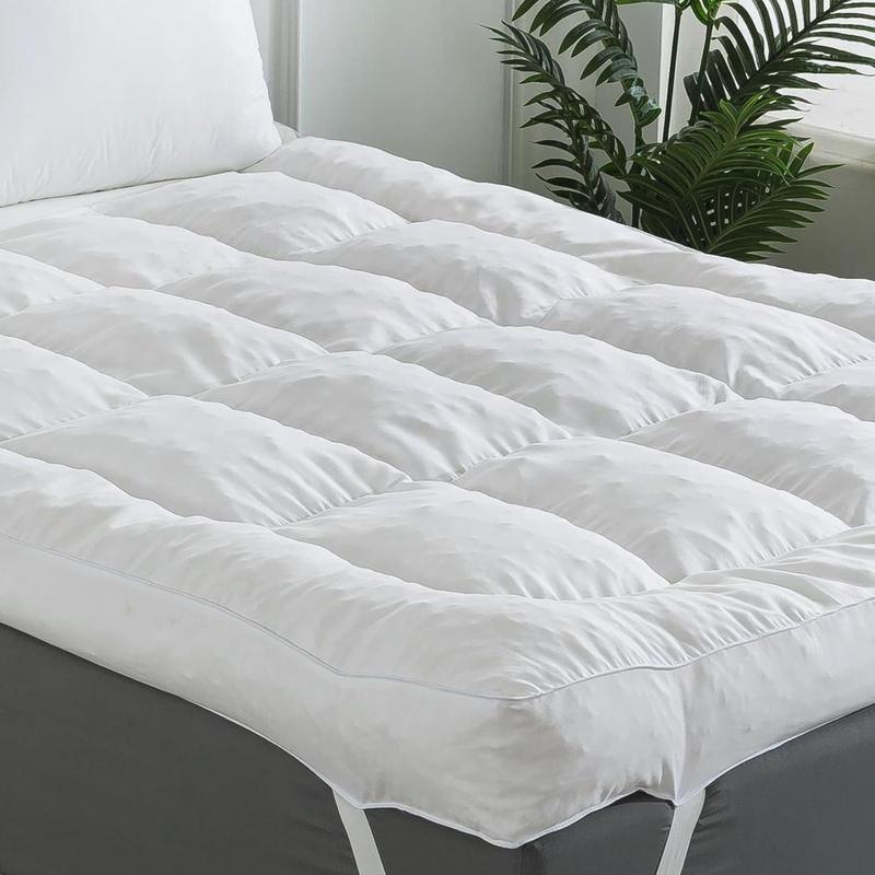 Product Introduction of Hotel Quality 1000 GSM Mattress Topper Extra Deep Thick 4 Inches / 10cm Bounce Back Fluffy Toppers Single Double King Super King Bed Size comfy mattresses 2
