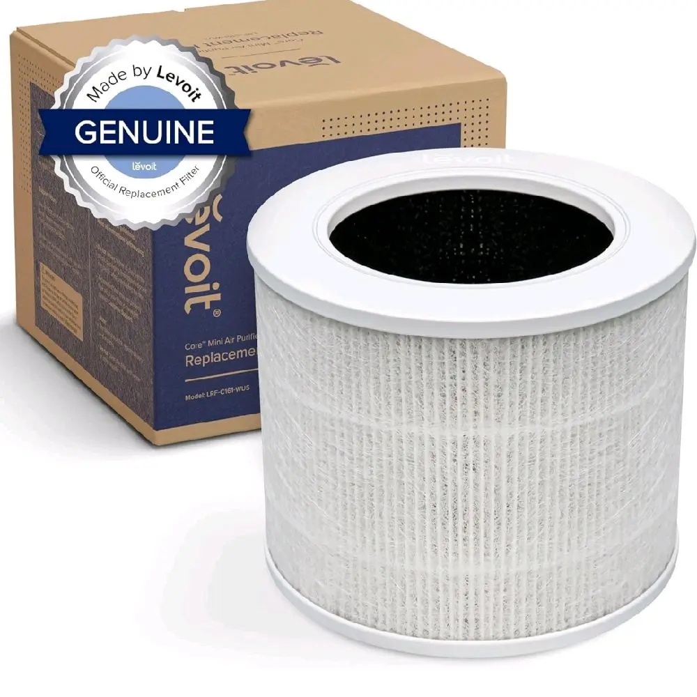 LEVOIT Air Purifier Replacement Filter 3-in-1 HEPA, High-Efficiency Activated Carbon, Core Mi