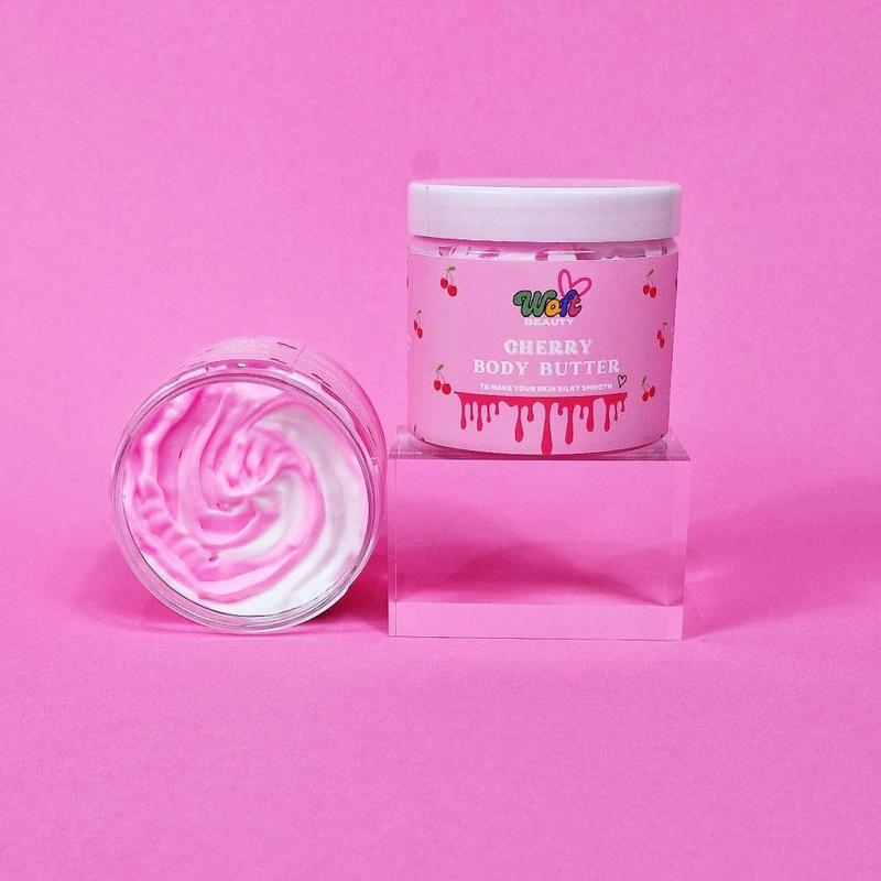 Cherry Body Butter non greasy Infused with cherry kernel oil 0