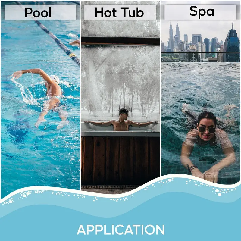 5 Kg Chlorine Granules Blue Sparkle Water Treatment for Rapid Disinfecting and Cleaning of Hot Tub Spa and Swimming Pool 2