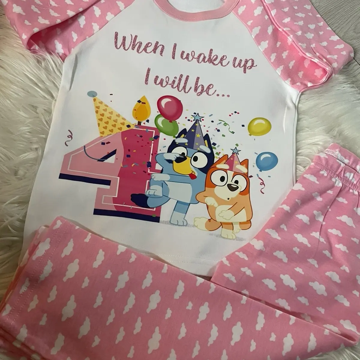 Bluey Birthday Pyjamas, Bluey Pyjamas