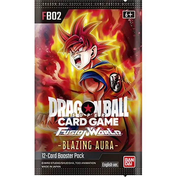 Dragon Ball Super Trading Card game - Fusion World 02 (DBS-FB02) - Blazing Aura - Booster pack 0