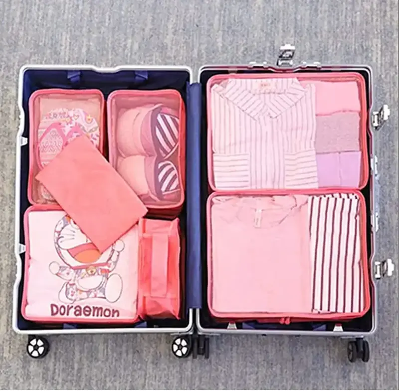 10 Packing Cubes – Travel Luggage Organizer Set, Compression Storage Bags for Suitcases & Accessories 5