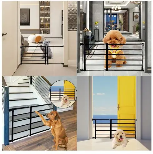 Baby Safety Gate Home Pet Dog Barrier Stair Safe Secure Doorway Guard 59 to 100cm - Perfect for Protecting Your Little Ones