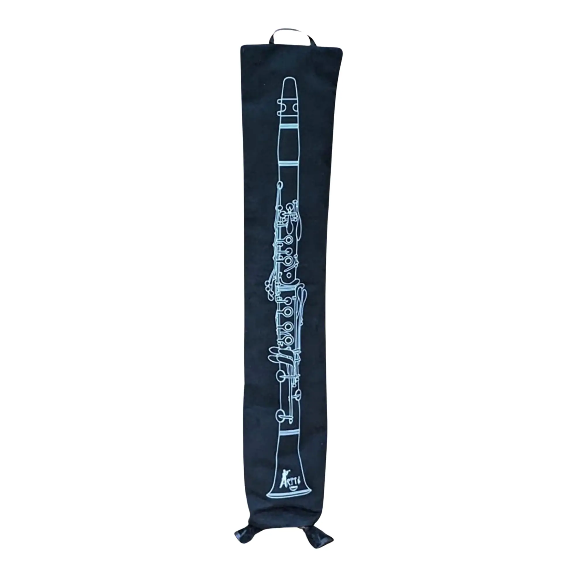Full length Bb Clarinet Cover. Protects from dust, slows down the cooling process which helps prevent cracks, offers additional protection if the clarinet gets knocked over, and it looks Sublime!