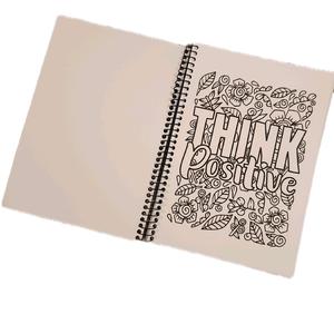 Positive Affirmations Colouring Book for Adults - Mental Health Edition