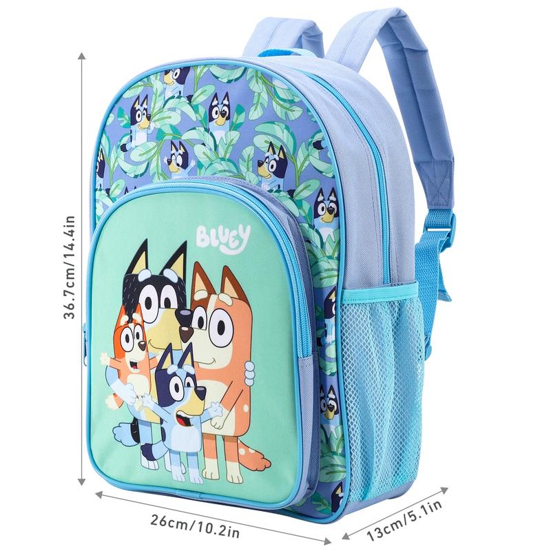 Bluey Kids Childrens Premium Backpack School Rucksack Travel Bag, Multicolour 1