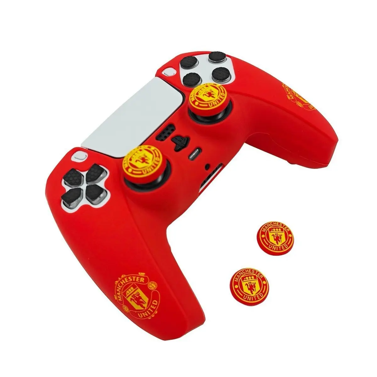 Ultimate Gamer Bundle - PS5 Controller Skin Cover and Rubber Cover + 2 Thumb Grips